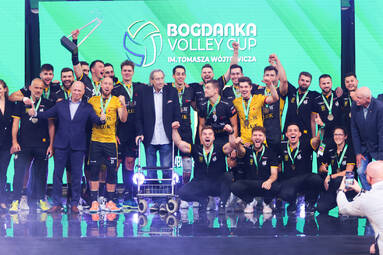 LUK Lublin triumfuje w Bogdanka Volley Cup