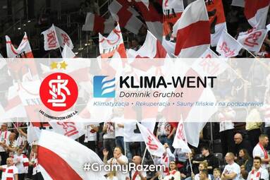 ŁKS Commercecon Łódź gra razem z Klima-Went