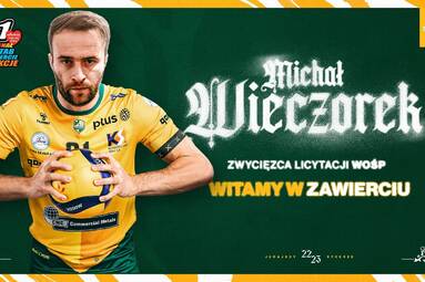 Michał Wieczorek wygrał aukcję na WOŚP i dołącza do Jurajskiej Armii