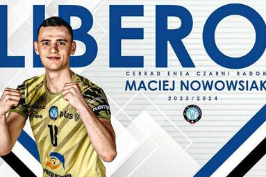 Maciej Nowowsiak zostaje w Cerrad Enea Czarnych Radom