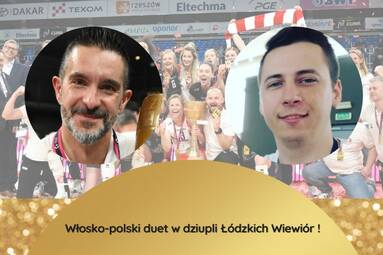 Włosko-polskie wsparcie motoryczno-analityczne w ŁKS Commercecon Łódź