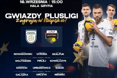 Gwiazdy PlusLigi zagrają w Słupsku