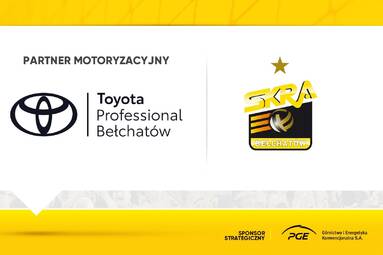 Toyota Professional Bełchatów partnerem motoryzacyjnym PGE GiEK Skry