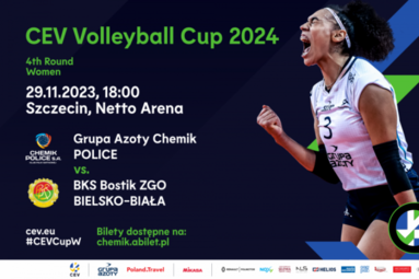 Grupa Azoty Chemik Police zaczyna Puchar CEV