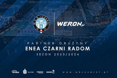 Firma Weron nowym partnerem Enea Czarnych Radom