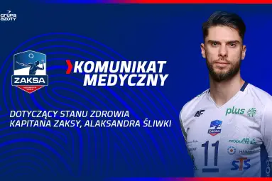Komunikat o stanie zdrowia Aleksandra Śliwki