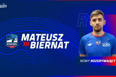 Nowy rozgrywający Grupy Azoty ZAKSY Kędzkerzyn-Koźle