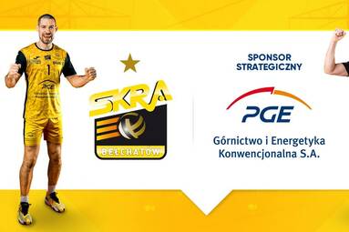 PGE GiEK kontynuuje sponsoring strategiczny siatkarskiej drużyny Skry Bełchatów