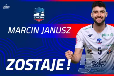 Marcin Janusz zostaje w ZAKSIE! 