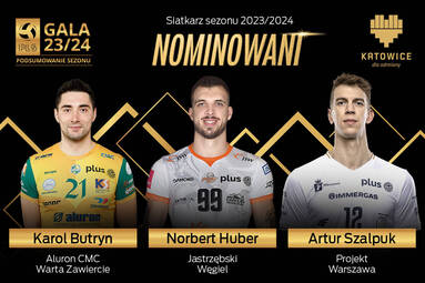 Gala PLS: Kto zostanie siatkarzem sezonu 2023/2024 w PlusLidze? Mamy trzech wyjątkowo mocnych kandydatów!