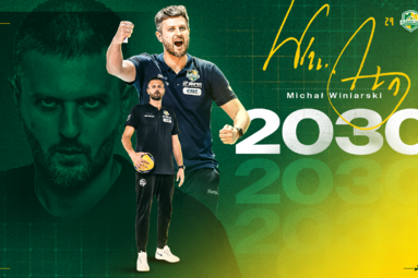 Michał Winiarski pozostaje trenerem Aluron CMC Warty Zawiercie. Wieloletni kontrakt mistrza świata!