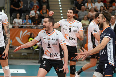 Znakomite otwarcie fazy play-off przez JSW Jastrzębski Węgiel