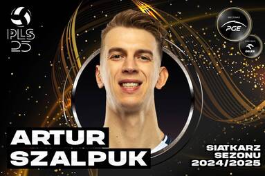  Nominowani w kategorii siatkarz sezonu 2024/2025: Artur Szalpuk