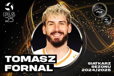 Nominowani w kategorii siatkarz sezonu 2024/2025: Tomasz Fornal