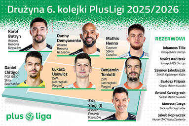 Mamy drużynę szóstej kolejki PlusLigi