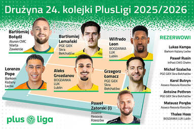 Mamy drużynę 24. kolejki PlusLigi