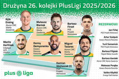Mamy drużynę 26. kolejki PlusLigi