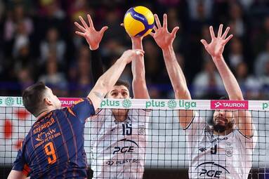 Były emocje, nie było niespodzianki. PGE Projekt Warszawa świetnie rozpoczął fazę play-off PlusLigi [WIDEO]