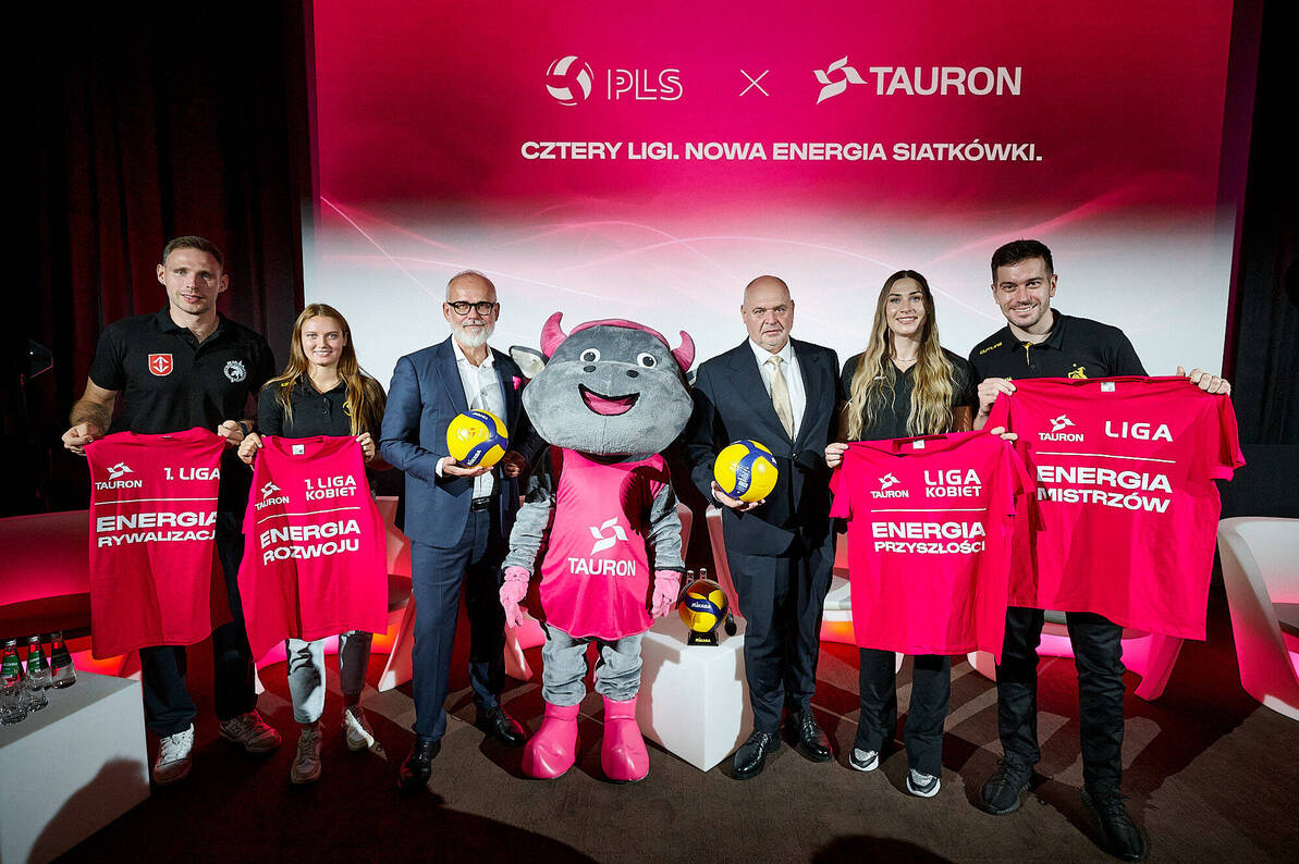 Cztery ligi, nowa energia - TAURON sponsorem Polskiej Ligi Siatkówki