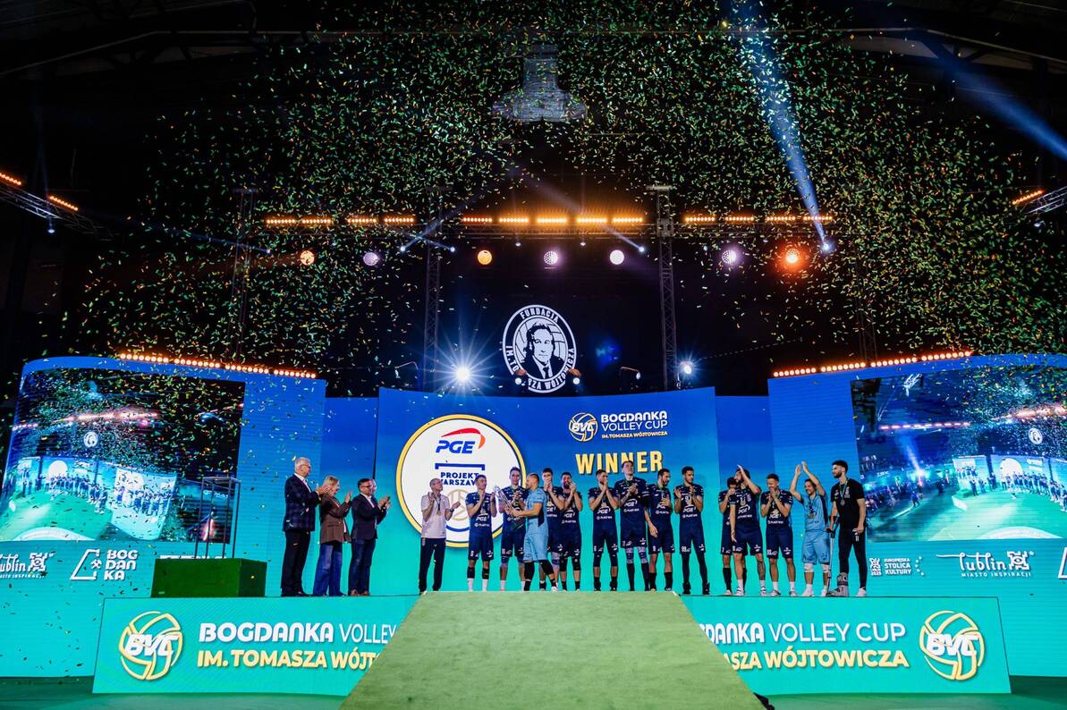 PGE Projekt Warszawa najlepszy w turnieju Bogdanka Volley Cup im. Tomasza Wójtowicza [WIDEO]